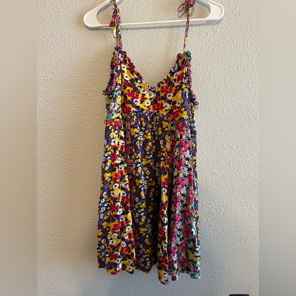 Patrons of Peace Colorful Floral Dress